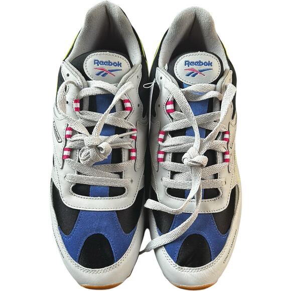 Reebok Classic Leather ATI Dad Sneakers DV5375 Grey Black Pink Lime Men’s Sz 11 - Picture 5 of 11